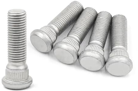 SHUNCHG 5 Stück M12x1.5 Radbolzen Stehbolzen Bolzen,48mm Radstahl Schrauben,OEM#90942-02049 90942-02070,Autozubehör Ersatz-Schraubensatz für Chevrolet,Lexus,Toyota