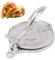 Aluminum Tortilla Maker - Flour & Quesadilla Press, Taco Maker (16cm Silver)