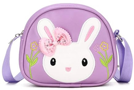 XIABYAYU Handtasche für Mädchen - Kaninchen-Design-Umhängetasche zum Geburtstag und Ostern