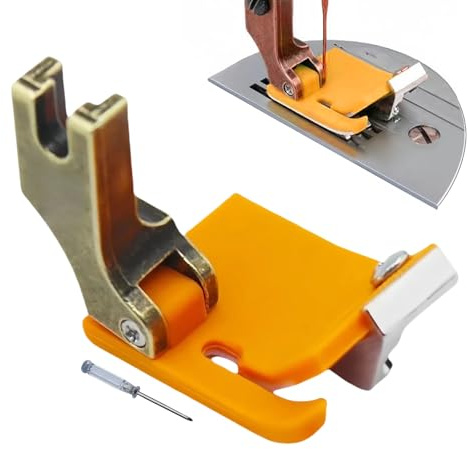 Prensatelas para máquina de Coser, pie de Dobladillo Ajustable, prensatelas para máquinas de Coser industriales. Prensatelas de Ajustable T9-S con Destornillador. Prensatelas Ajustable para