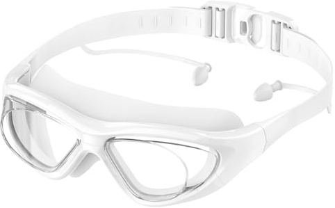 Ambienden Lunette Piscine Adulte AntibuéE Anti-UV – Panoramiques Lunettes De Natation Homme Femme – Joint Silicone 3D Pour La PlongéE/Natation En IntéRieur Et En ExtéRieur