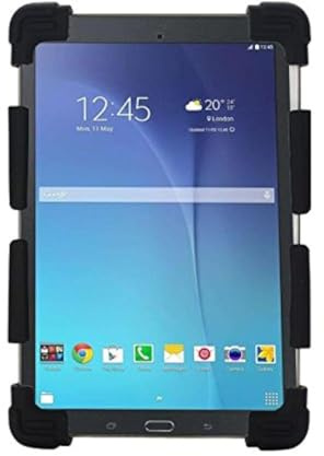 Funda de Silicona/Soporte Universal, Extensible y Ajustable a Prueba de Golpes para Tablets, PCs, iPads Samsung Chuwi de 10/10.1/11 Pulgadas Tablets Negro