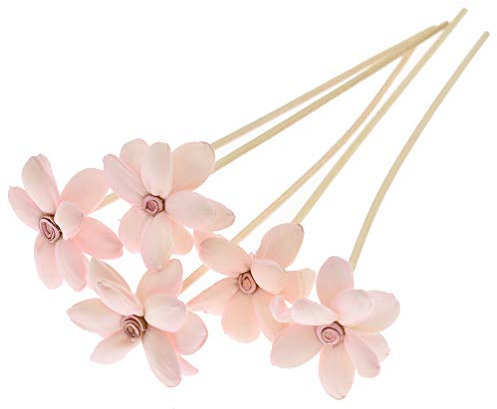 Kesheng Rattan Reed Diffuser Sticks 3mm with Sola Flower Head Pack of 5pcs #2