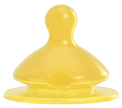 nip flaskdammsugare körsbärsformad för Cherry Green bred halsflaska, drickspenen naturlig latex, anti-kolik, från födseln, även för amning, sughålsstorlek M