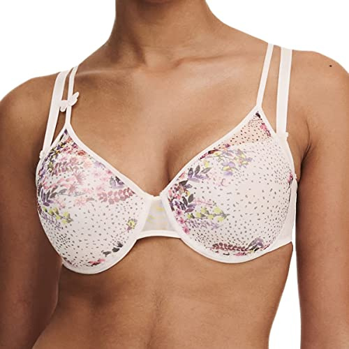 Passionata Miss Joy, Soutien-Gorge Enveloppant à Coques Spacer, Lingerie Femme, Imp Fleurs Pois, 85B