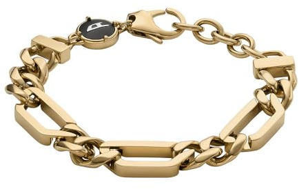 Diesel Herrenarmband in 2 Farben aus Edelstahl mit Karabinerverschluss