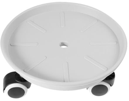 KONTONTY Support à Plantes Roulant avec roulettes pour Pots De Fleurs Et Jardinières Stable Et Pratique