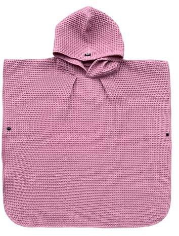 NARDONI Badeponcho für Kinder (Light Berry, 1)