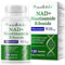 Cápsulas de NAD+ Liposomal con Resveratrol y Quercetina - 120 Unidades - Alta Absorción para Vitalidad y Piel - Vegano