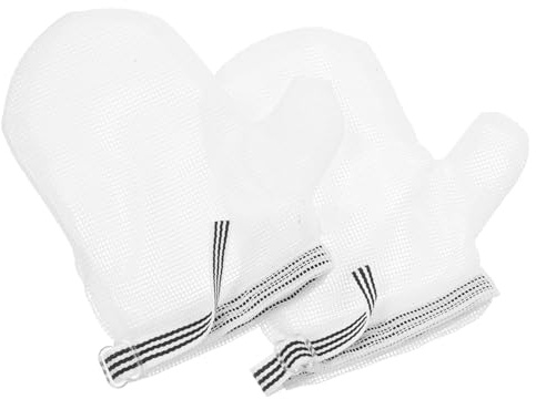 LRXIYODE Guanti Antimorso per Ragazzo Ragazza in Traspirante Protezione Dita per Smettere di Succhiare e Mordersi Guanti Protettivi Leggeri e Resistenti Comfort e Sicurezza Colore Casuale