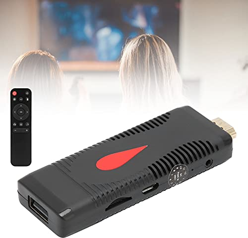CCYLEZ 4K HD TV Stick, 2GB RAM + 16GB ROM TV Box Stick Portátil para Android 10, HDR Display Smart Television Stick para Reuniones de Negocios, Ocio, Entretenimiento, Familia