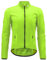 Wulibike Fahrradjacke Herren Windbreaker wasserdichte leichte verpackbare Jacke mit Taschen und reflektierenden Streifen Grün L