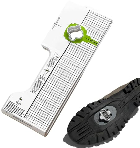 Generisch Fahrradplatten-Einsteller, Look Cleats, Fahrradschuhplatten-Einstellwerkzeug Für Pedalplatten, Cleat Tool, Fahrradzubehör, Einfache Einstellung, Mountain Bike Shoe Cleat Adjustment Tool