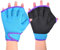 Schwimmhandschuhe für Herren, Schwimmhandschuhe, Schwimmhandschuhe, Gummi-Fäustlinge, Tauchausrüstung für Oberkörperwiderstand, wasserabweisendes Training