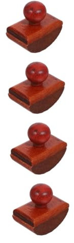 Tofficu 4 Stück Tintenabsorber siegelstempel holzstift schreibgeräte Schreibwerkzeug Pinselstifte Kalligrafie Füller Inkwell Studenten-Rocker-Blotter Büro Schule Rocker Löschpapier Coffee