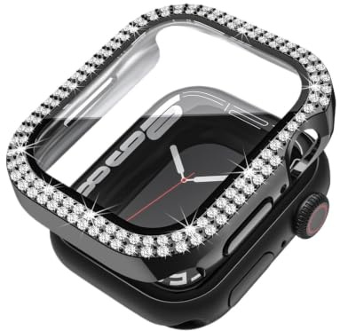 1 st Diamond heltäckande klockfodral for iWatch(Black,45mm)