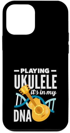 Jouer du ukulélé It's in My DNA Musicien Coque pour iPhone 12 Mini