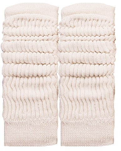 Toocool - Damen-Beinstulpen, Mädchen-Stulpen Ideal für Tanz, Modisch und warm Baby-Beinstulpen, Stulpen für Damen und Beinwärmer LO-LW01 [Eine Größe, Beige]