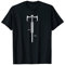 Minimalistisches Design Silhouette Bike front Rennrad T-Shirt