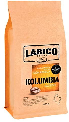 LARICO COFFEE Premium Kaffeebohnen Kolumbien Excelso Supremo 470g / Handwerklich/Bohnenkaffee Espressobohnen/Spürbarer leicht erfrischender Fruchtnachgeschmack