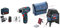 Bosch Professional 12V System Akku Bohrschrauber GSR 12V-15 (inkl. 2x2.0 Akku, Ladegerät, 39tlg.-Zubehör-Set) + Kreuzlinienlaser GCL 2-15 (roter Laser, mit Lotpunkten, max. 15 m, 3x AA Batterien)