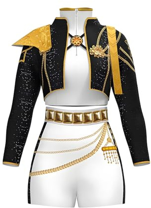 Traje De Cosplay Para Niñas | Vestimenta De Juego De Roles Para Halloween,Vestuario Para Cosplay De Anime | Para Carnavales Actuaciones Eventos Temáticos Fiestas De Graduación Fotografía Escenario
