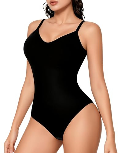 Aullwyr Body Contenitivo Donna Intimo Modellante Pancia Piatta Shapewear Bodysuit Snellente Tracolla Regolabile