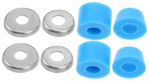 Healeved Kit de Bushings en PU pour Skateboard et Longboard, Amortisseurs Résistants et Coussins Anti-Vibrations pour Prolonger la Durée de Vie de L'équipement en Skating
