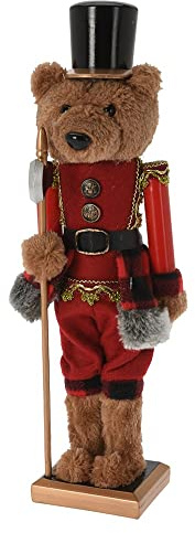 CHARLIES Bear Nutcracker – Brown, 38cm x 12xm x 9cm (ASK001670)