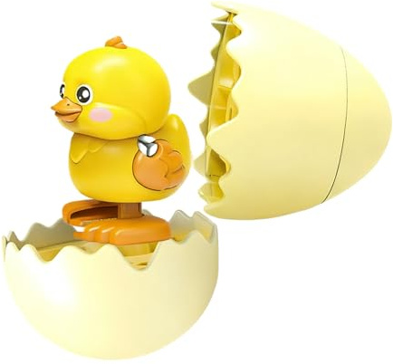 Generisch Juguete de huevo de dinosaurio – Juguete de cuerda de dinosaurio saltando | Pato Primavera para niños pequeños | Para adultos, niñas, preescolar, viajes, coche, sala de juegos, aulas