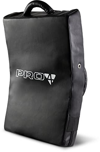 Pro4 Stoßkissen Pratze Pro Strike gebogen - XL Schlagpolster ideal für Muay Thai MMA Kampfsport Training Trittpolster Kickpolster Pratzen