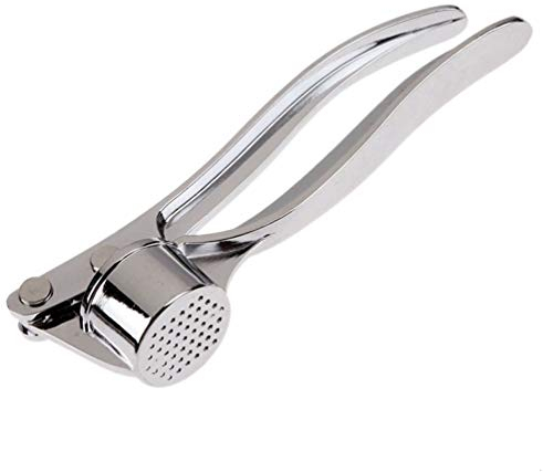 FHD Presse Ail en Acier Inoxydable Garlic Press Ail Mincer Cuisine Crusher Presser Outil (S)