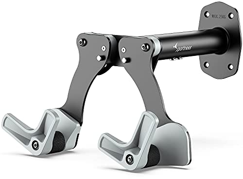 Sportneer Porta Biciclette, Supporto da parete per bici, Gancio per biciclette da interno per bici da strada, Mountain Bike, BMX, Portabici da Muro per Bici da Corsa Salvaspazio
