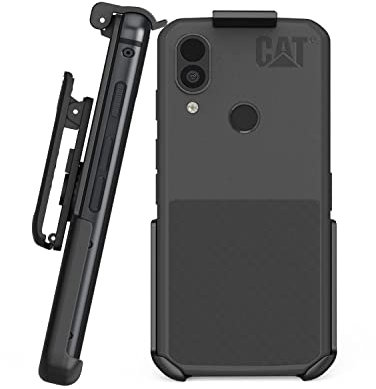 BELTRON Holster for CAT S62 Pro Rugged Smartphone, Heavy Duty Rotating Belt Clip Holder Case Compatible with Caterpillar CAT S62 Pro (Industrial Strength) - Case Free Design