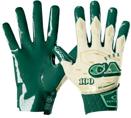 Cutters Rev Pro 5.0 1 Pair Non-Slip Football Gloves with Large Receiver