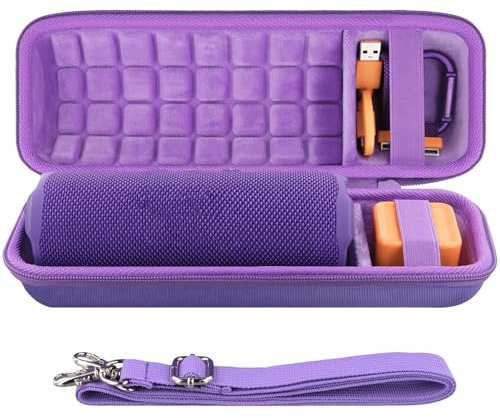 co2CREA Dur Étui de Voyage Rigide Housse Cas pour JBL Flip 7 FLip6 Flip 5 Enceinte Bluetooth Portable（boîte Seule）