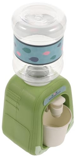 Yardwe Small Water Dispenser Model for Doll House Pretend Play Drinking Fountain Plastic Tap for Toddlers Home Scene Pretend Play