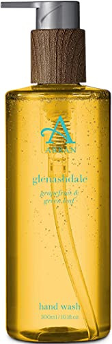 Arran Sense of Scotland Glenashdale Hand Wash (300ml) Grapefruit & Green Leaf Scented Liquid Soap with Essential Oils