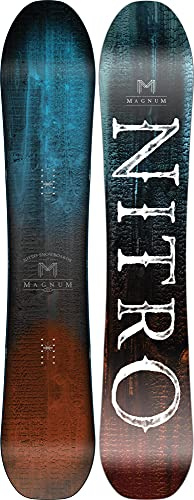 Nitro Snowboards Herren Magnum Wide Board '22 All Mountain Freeride Freestyle Board für Große Füße