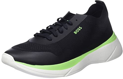 BOSS Herren Dean_Runn_kn Sneakers Black3 42