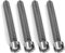cyclingcolors 4X Vis de lit tête en Croix en Acier Brut diamètre 7mm x 35mm Pas 150mm Vis Filetage Direct Meuble Réparation Remplacement Armoire Assemblage