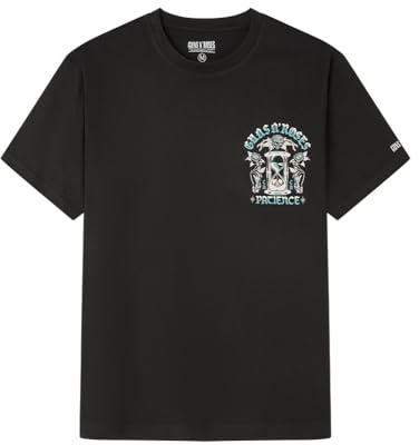 SPRINGFIELD Camiseta Guns and Roses Patience SS Grpahic. 100% Algodón Bci, Negro, XL