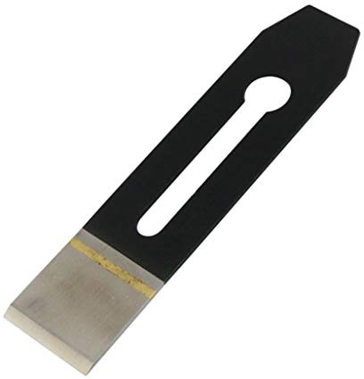 Tubayia kolstål Hobelkniv ersättning blad för flygplan hobbyyta Hobeln handhobel Schwarz - 44mm