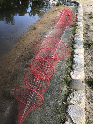 Doppelreuse Aalreuse Krebsreuse Fischreuse 3 Meter Länge