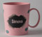 ILS I LOVE SHOPPING Tasse personnalisée avec nom gobelet en plastique 350 ml pour micro-ondes avec poignée petit déjeuner Made in Italy (SIMONA)