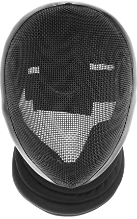 harayaa Máscara de Esgrima Portátil Universal para Accesorios para Competiciones Deportivas, M