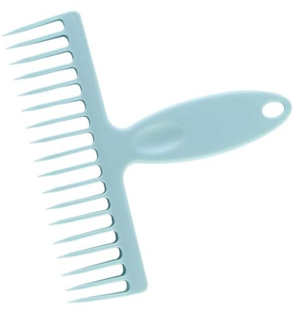 Peigne d'épilation à Balai avec une Longue Poignée pour un Nettoyage de Sol Facile | Brosse de Grattage PP Durable et Saupoudrant pour l'élimination Efficace Cheveux et Débris dans les Maisons les