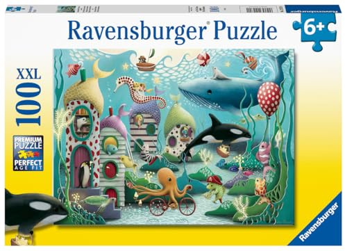Ravensburger Underwater Wonders 100 bit pussel med extra stora bitar för barn från 6 år och uppåt
