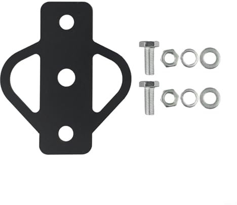 HEIBTENY 3-Way Towing Hitch Adapter Steel Drawbar with Bolt for Lawn Mowers Garden Tractors Easy Installation with Screws