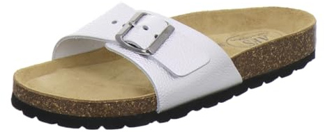AFS-Schuhe 2112 - Mules tendance pour femme en cuir véritable de qualité supérieure - Fabriquées en Allemagne, 41 EU